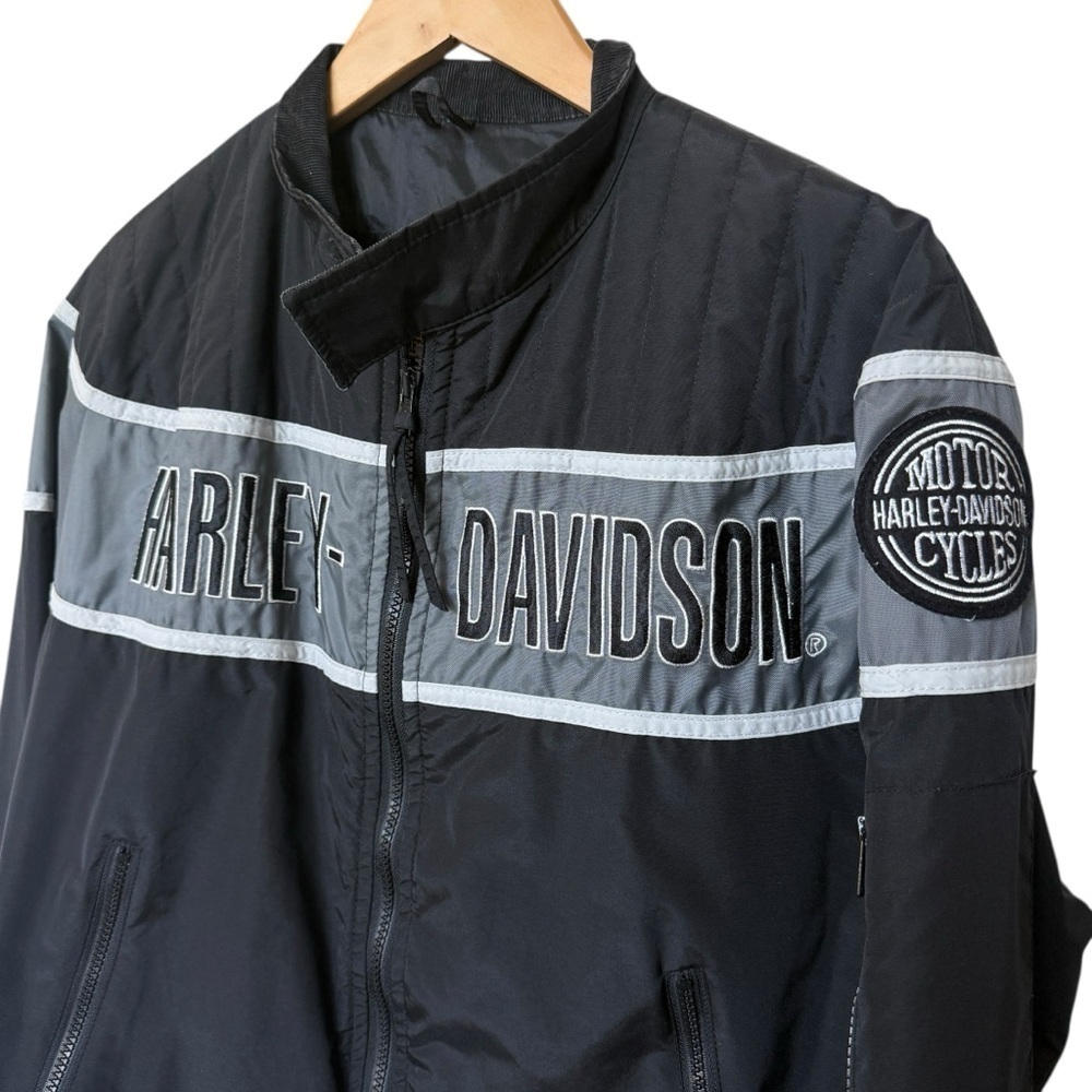 VTG! Harley Davidson Motorcycle Jacket Screaming Eagle Riding USA Made Men S